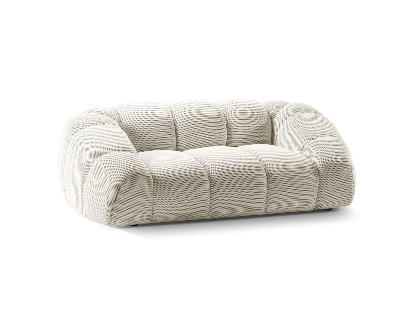 Erleben Sie das stilvolle Diana Sofa 2 Sitzer von Micadoni – ideal für Ihr Wohnzimmer, vereint modernes Design mit höchstem Komfort für entspannte Momente!