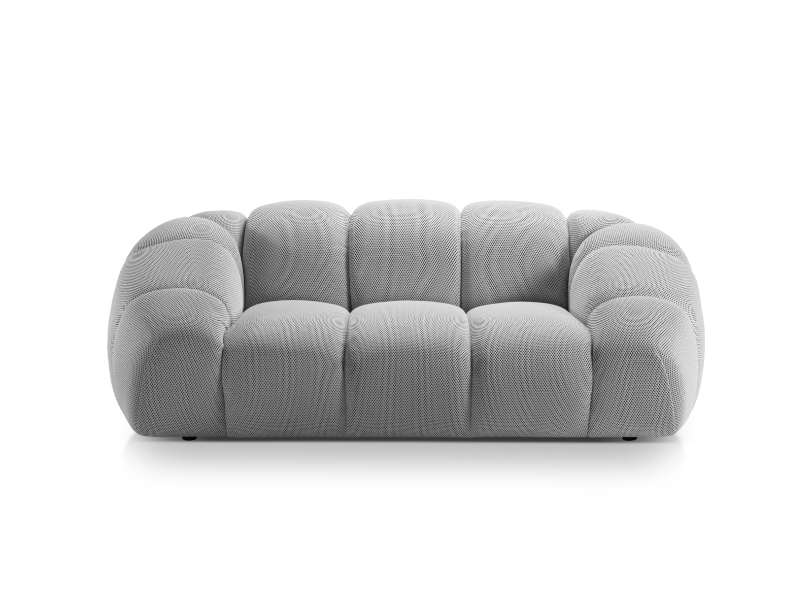 Diana Sofa 2 Sitzer in Silver präsentiert im Onlineshop von KAQTU Design AG. Sofa ist von Micadoni