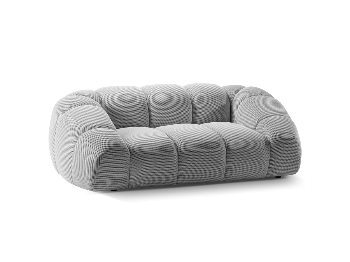 Diana Sofa 2 Sitzer in Silver-Sonic präsentiert im Onlineshop von KAQTU Design AG. 2er Sofa ist von Micadoni