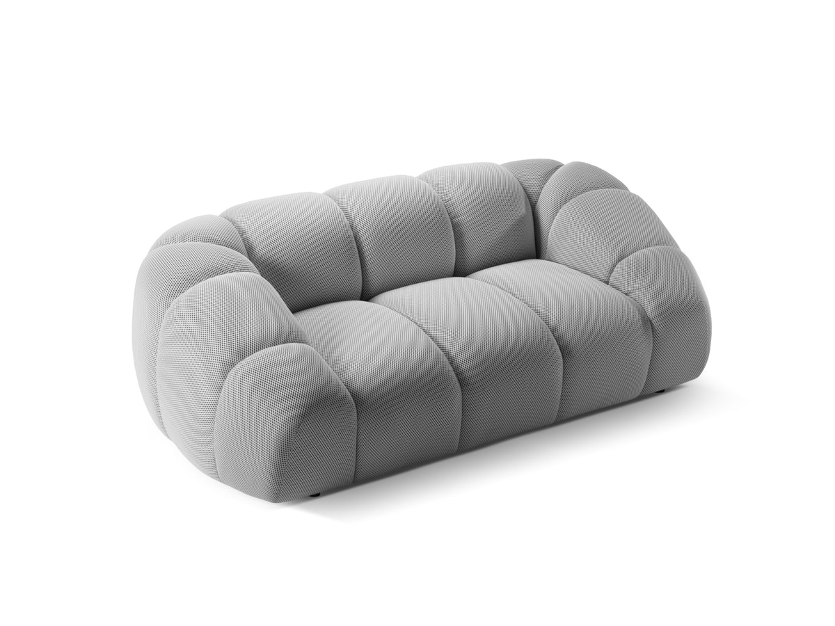 Diana Sofa 2 Sitzer in Silver-Sonic präsentiert im Onlineshop von KAQTU Design AG. 2er Sofa ist von Micadoni