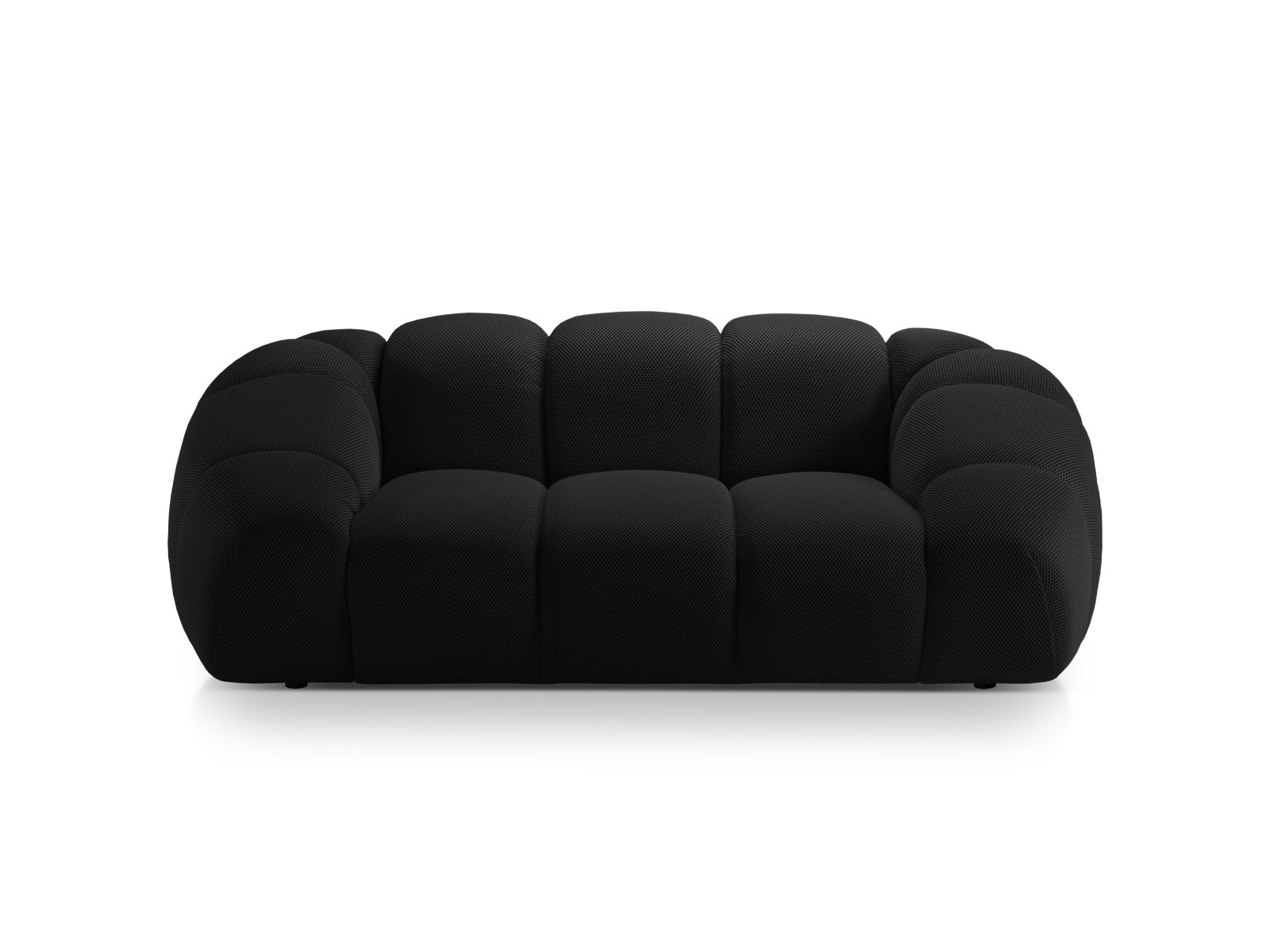 Diana Sofa 2 Sitzer in Black präsentiert im Onlineshop von KAQTU Design AG. Sofa ist von Micadoni