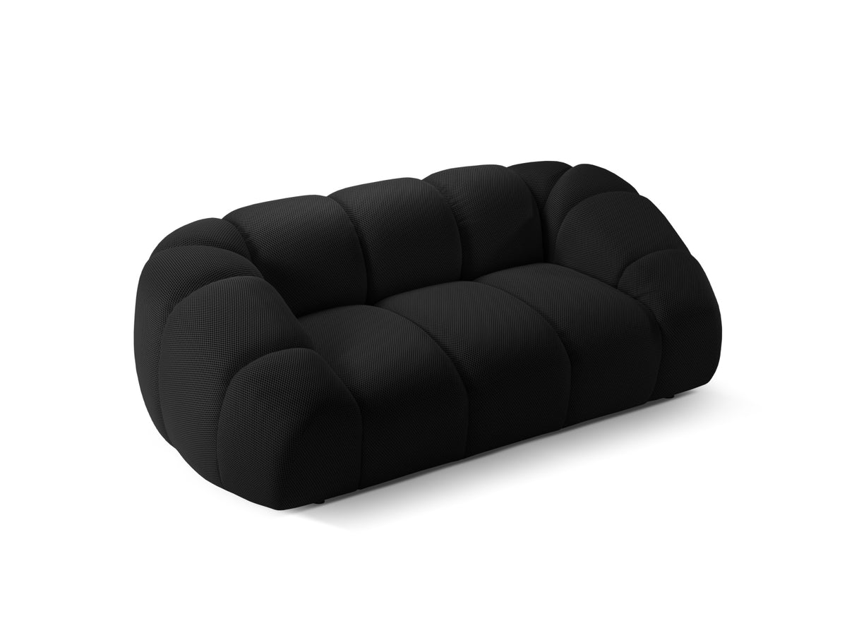 Diana Sofa 2 Sitzer in Black-Sonic präsentiert im Onlineshop von KAQTU Design AG. 2er Sofa ist von Micadoni