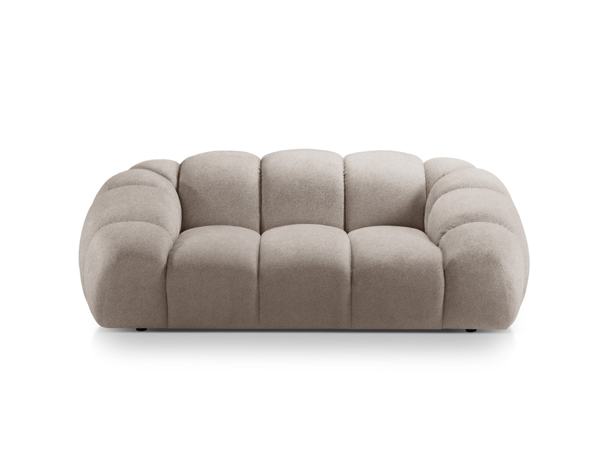 Diana Sofa 2 Sitzer in Dark Beige-Bubble präsentiert im Onlineshop von KAQTU Design AG. 2er Sofa ist von Micadoni