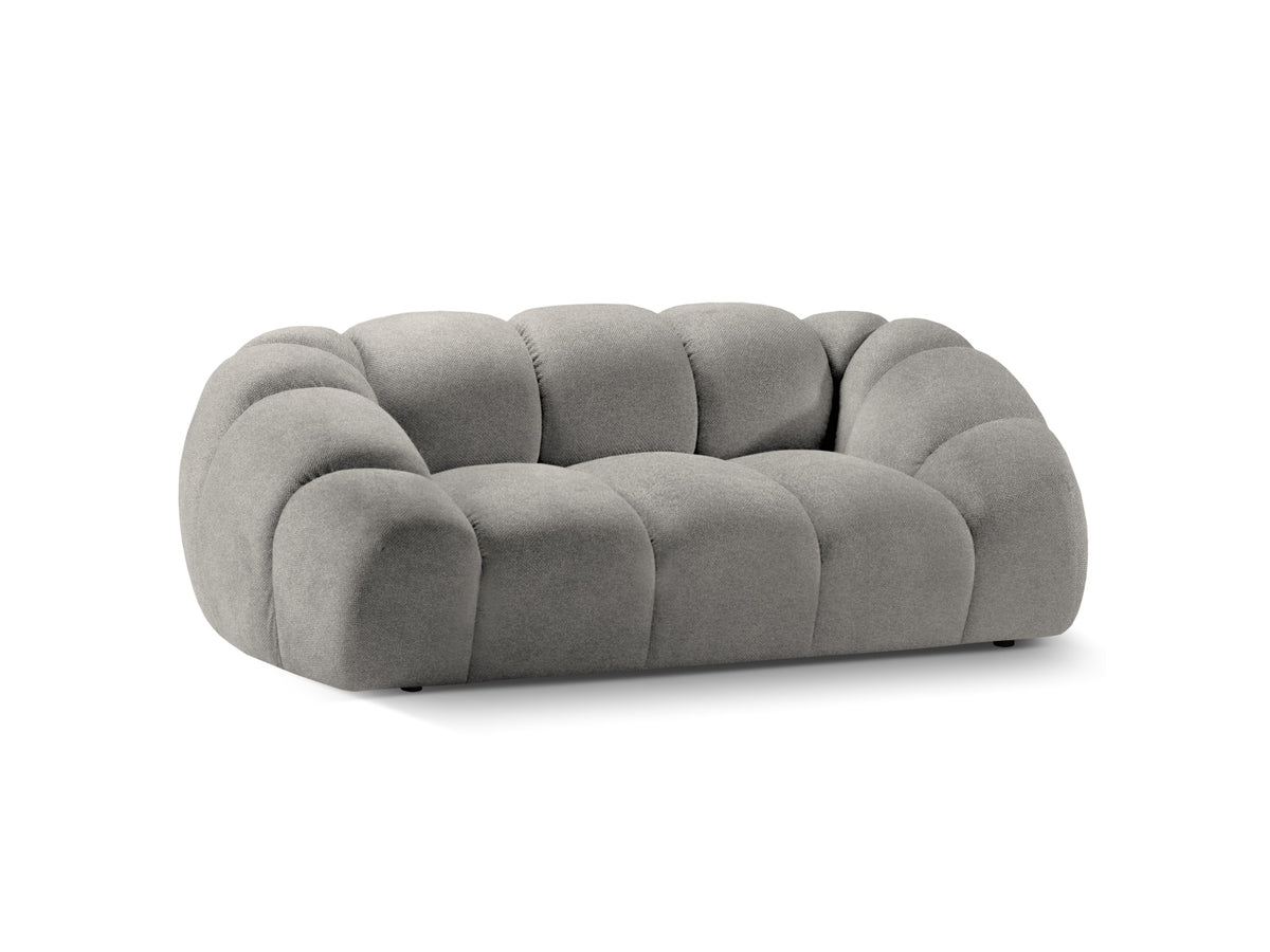 Diana Sofa 2 Sitzer in Light Grey-Bubble präsentiert im Onlineshop von KAQTU Design AG. 2er Sofa ist von Micadoni