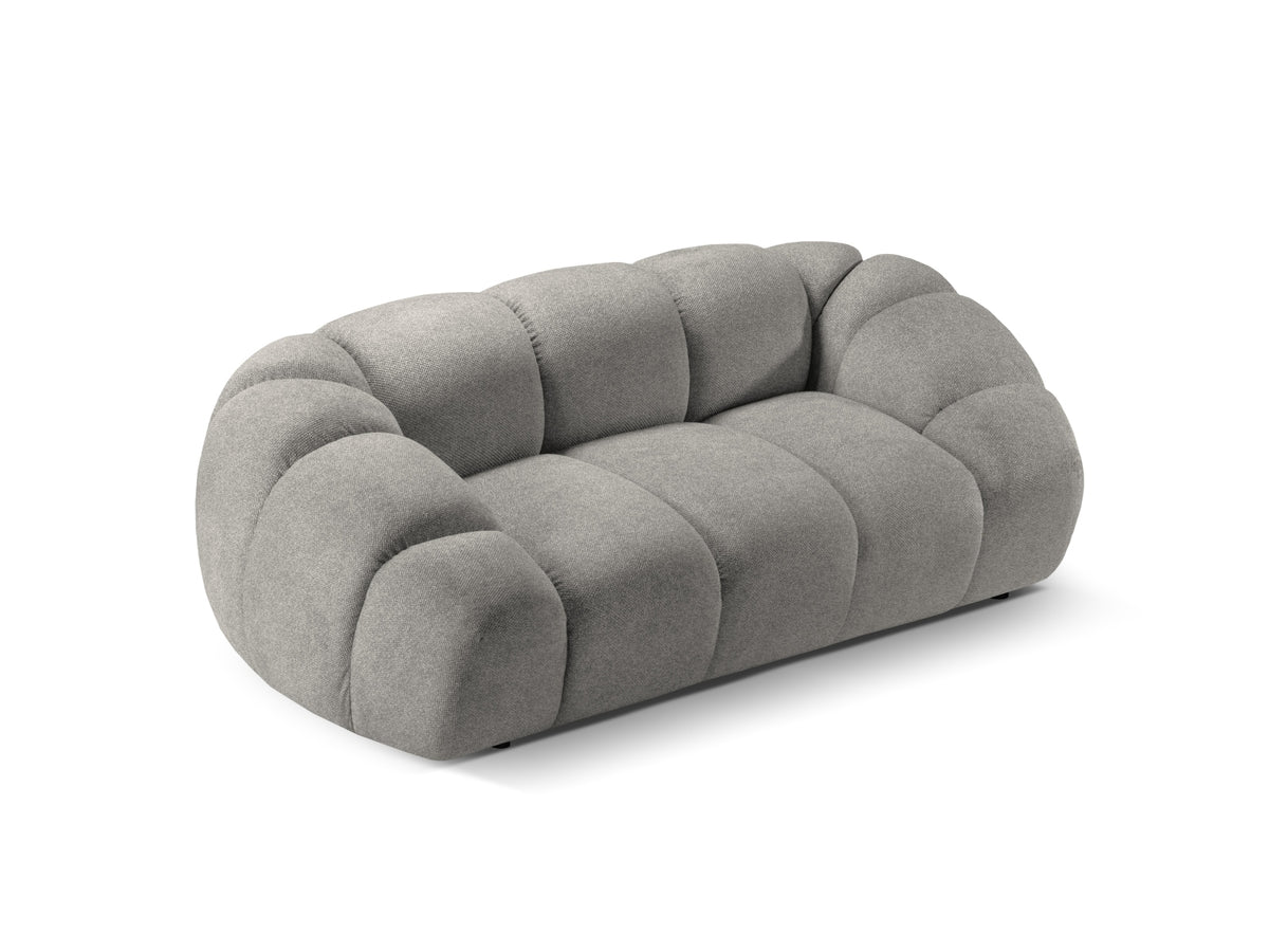 Diana Sofa 2 Sitzer in Light Grey-Bubble präsentiert im Onlineshop von KAQTU Design AG. 2er Sofa ist von Micadoni