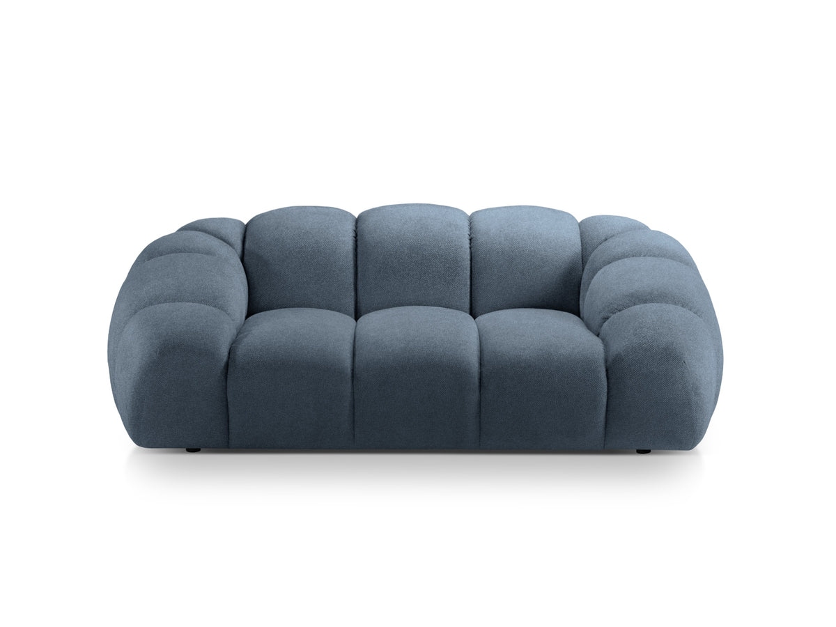Diana Sofa 2 Sitzer in Blue Jeans-Bubble präsentiert im Onlineshop von KAQTU Design AG. 2er Sofa ist von Micadoni