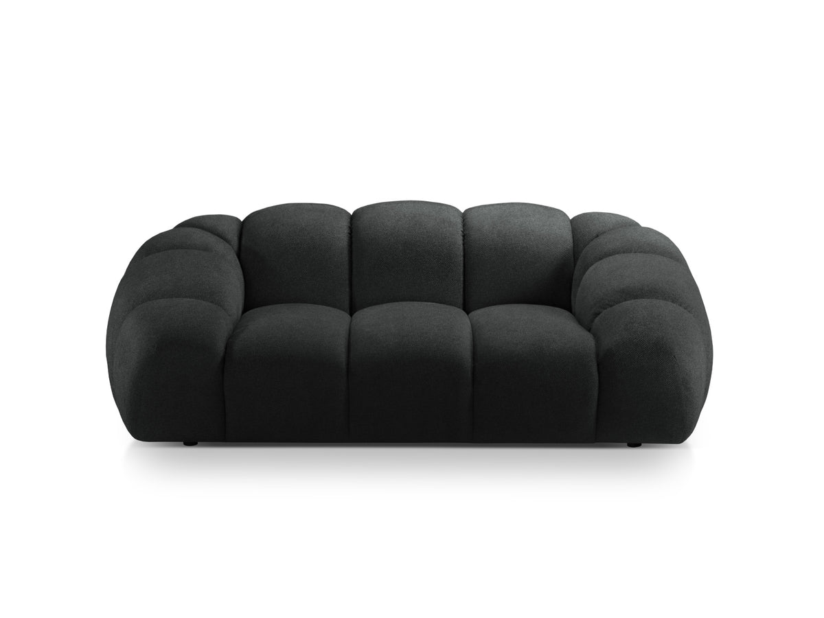 Diana Sofa 2 Sitzer in Anthracite-Bubble präsentiert im Onlineshop von KAQTU Design AG. 2er Sofa ist von Micadoni