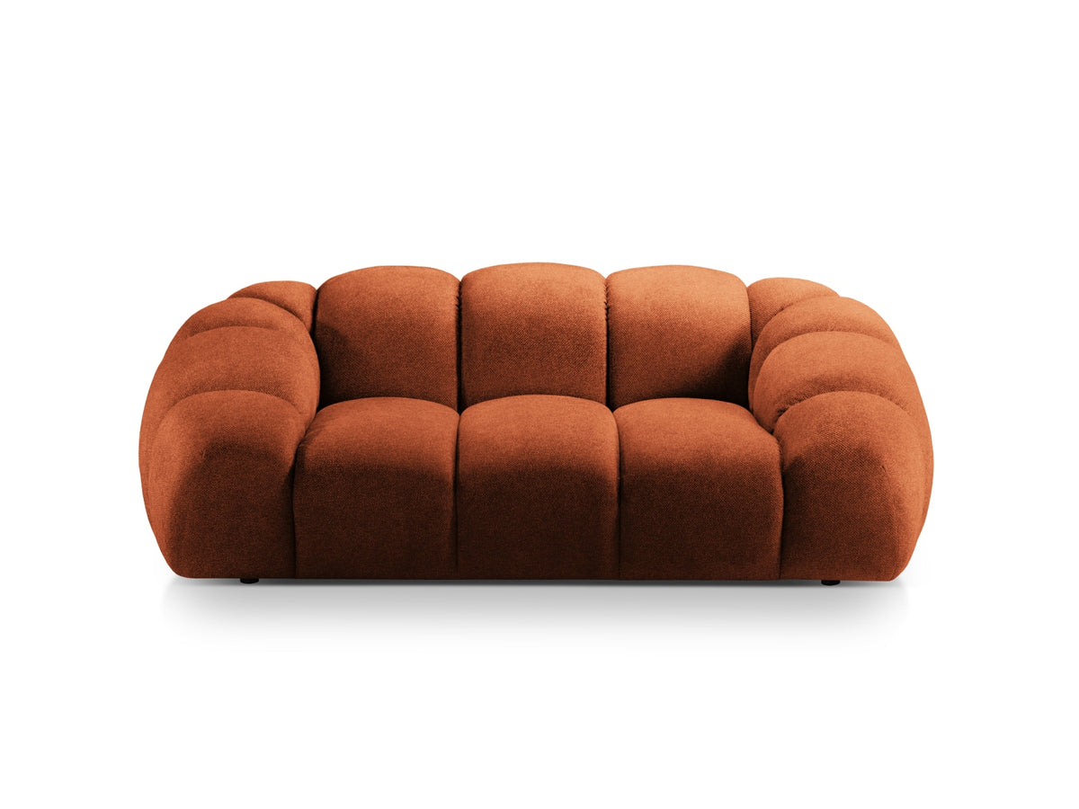 Diana Sofa 2 Sitzer in Terracotta-Bubble präsentiert im Onlineshop von KAQTU Design AG. 2er Sofa ist von Micadoni