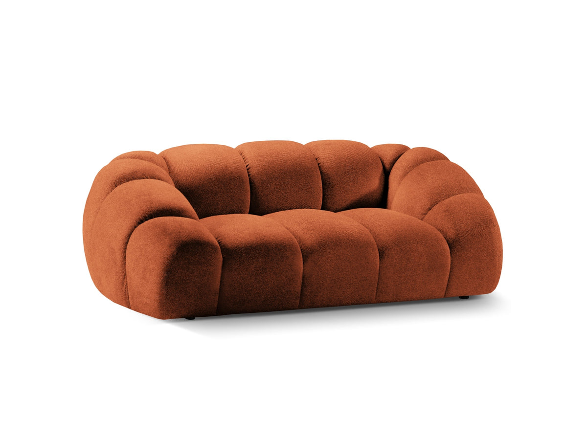 Diana Sofa 2 Sitzer in Terracotta-Bubble präsentiert im Onlineshop von KAQTU Design AG. 2er Sofa ist von Micadoni