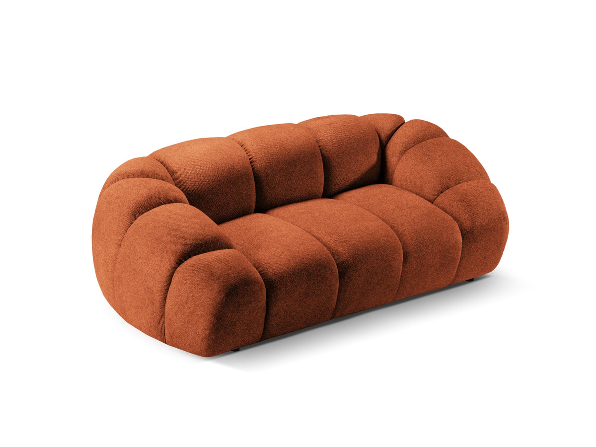 Diana Sofa 2 Sitzer in Terracotta-Bubble präsentiert im Onlineshop von KAQTU Design AG. 2er Sofa ist von Micadoni