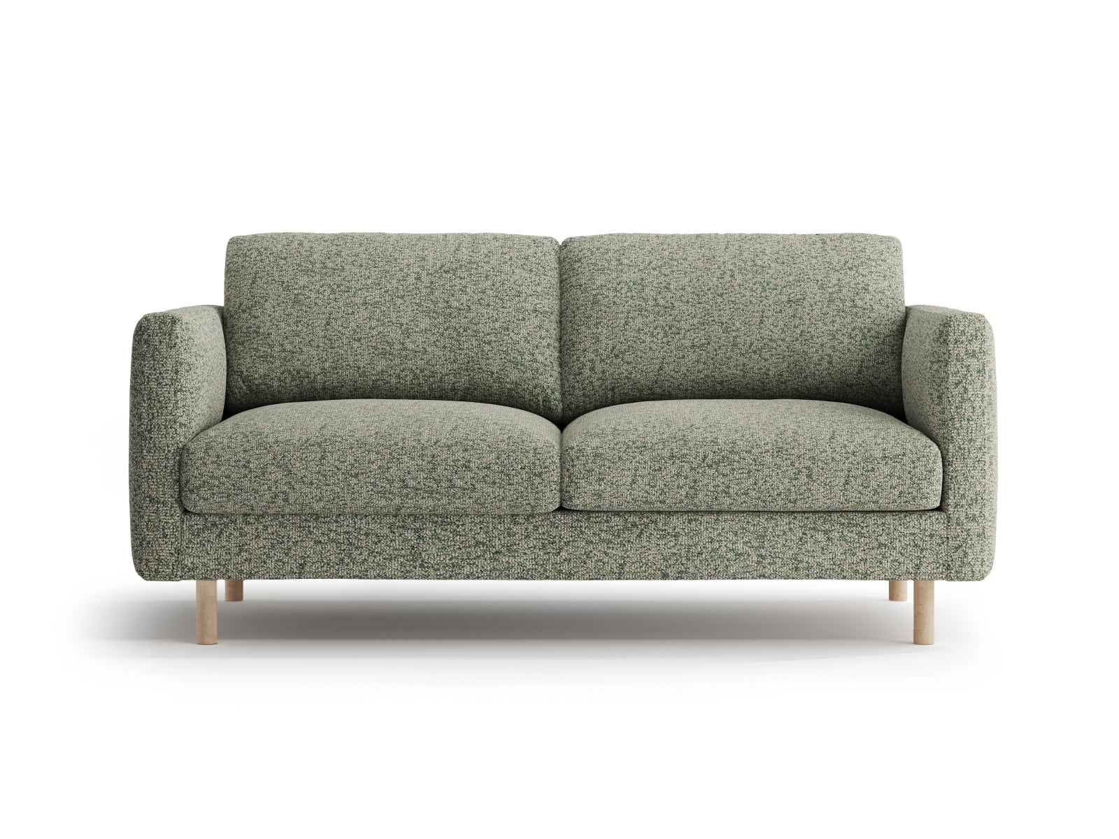 Eden Sofa 2 Sitzer in Moss Green Melange präsentiert im Onlineshop von KAQTU Design AG. Sofa ist von Micadoni