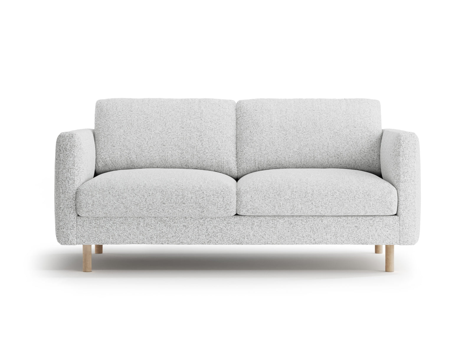 Eden Sofa 2 Sitzer in Light Grey Melange präsentiert im Onlineshop von KAQTU Design AG. Sofa ist von Micadoni