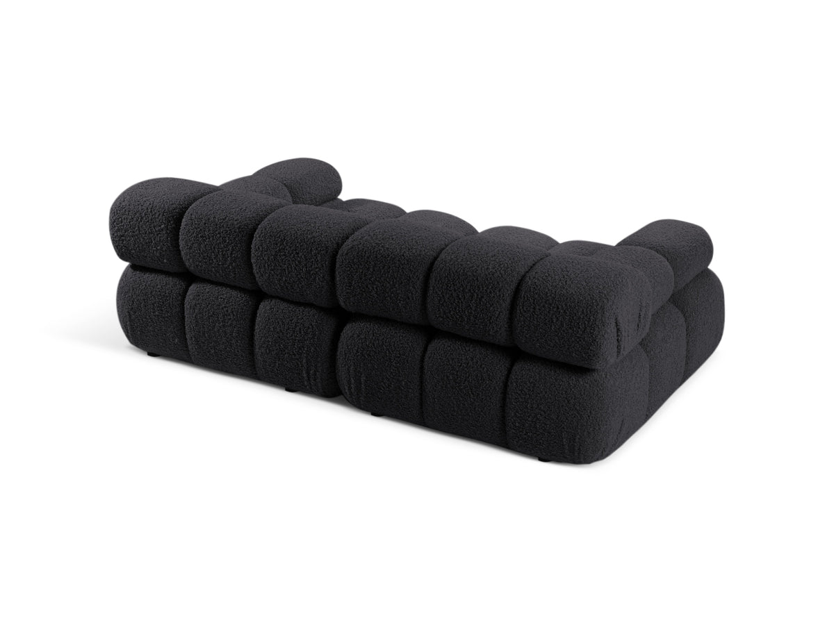 Bellis Boucle modulares Sofa 2 Sitzer 94cm in Graphite-Rolf präsentiert im Onlineshop von KAQTU Design AG. 3er Sofa ist von Micadoni