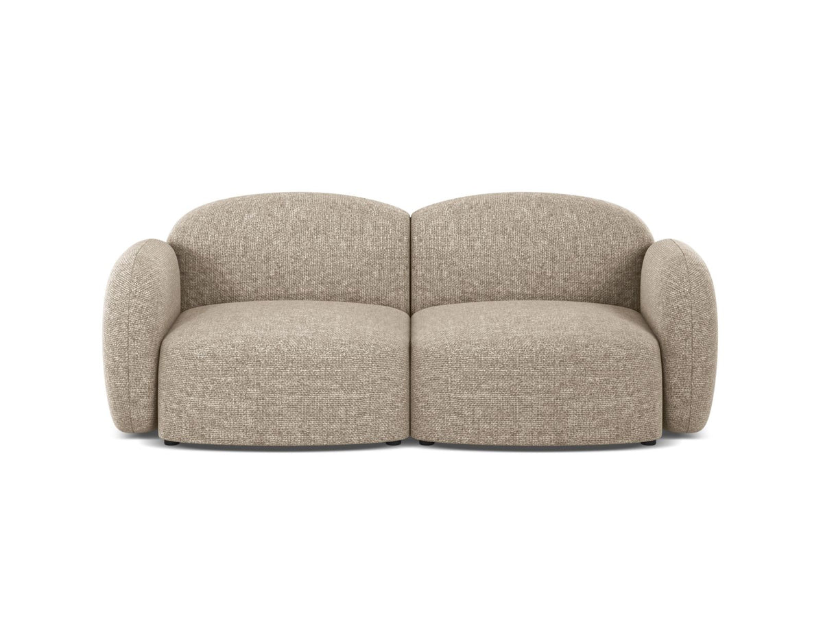 2-Sitzer Sofa Blair in Dark Beige-Eden präsentiert im Onlineshop von KAQTU Design AG. 2er Sofa ist von Micadoni
