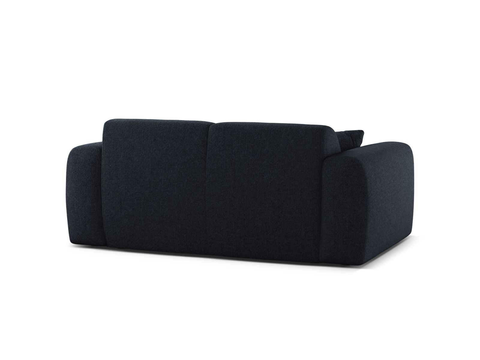 Elegantes 2-Sitzer Sofa Molino in tiefem Navy Blue, ideal für stilvolle Wohnräume. Hochwertige Verarbeitung von Micadoni für höchsten Komfort.