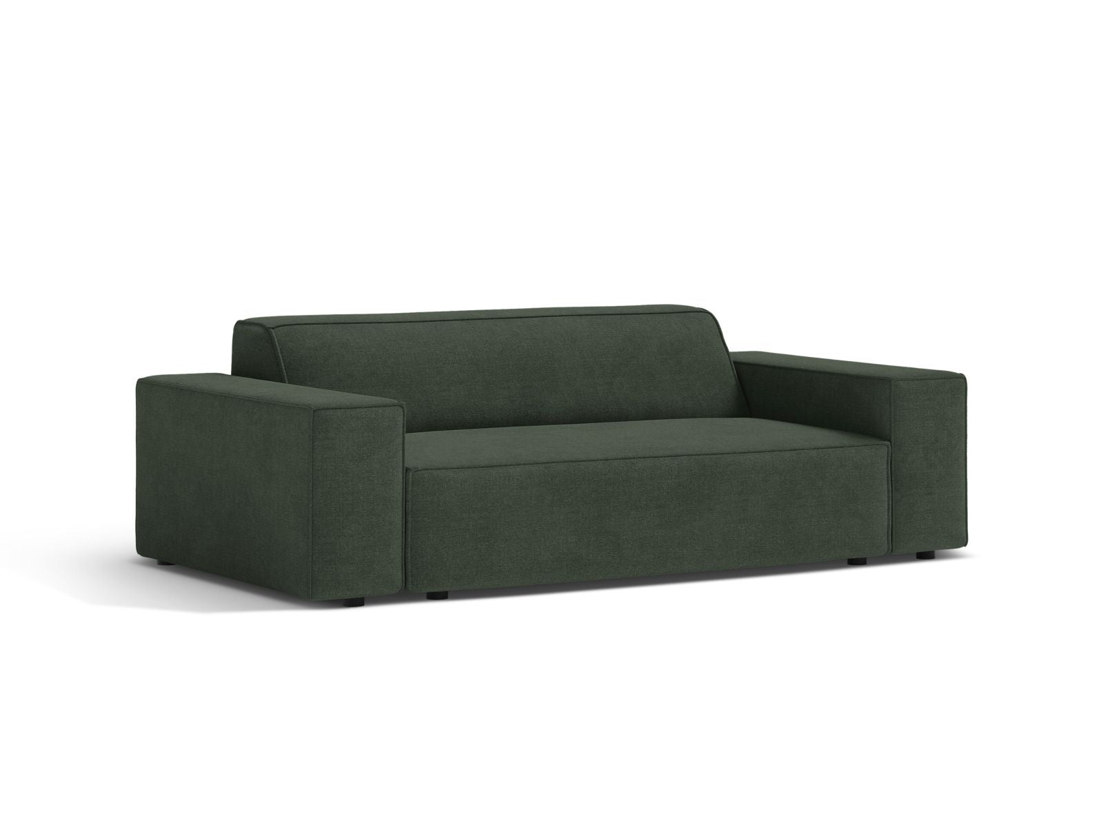 Elegantes 2-Sitzer Sofa Jodie in einem stilvollen Moss Green-Liberty, ideal für moderne Wohnräume und gemütliche Abende.