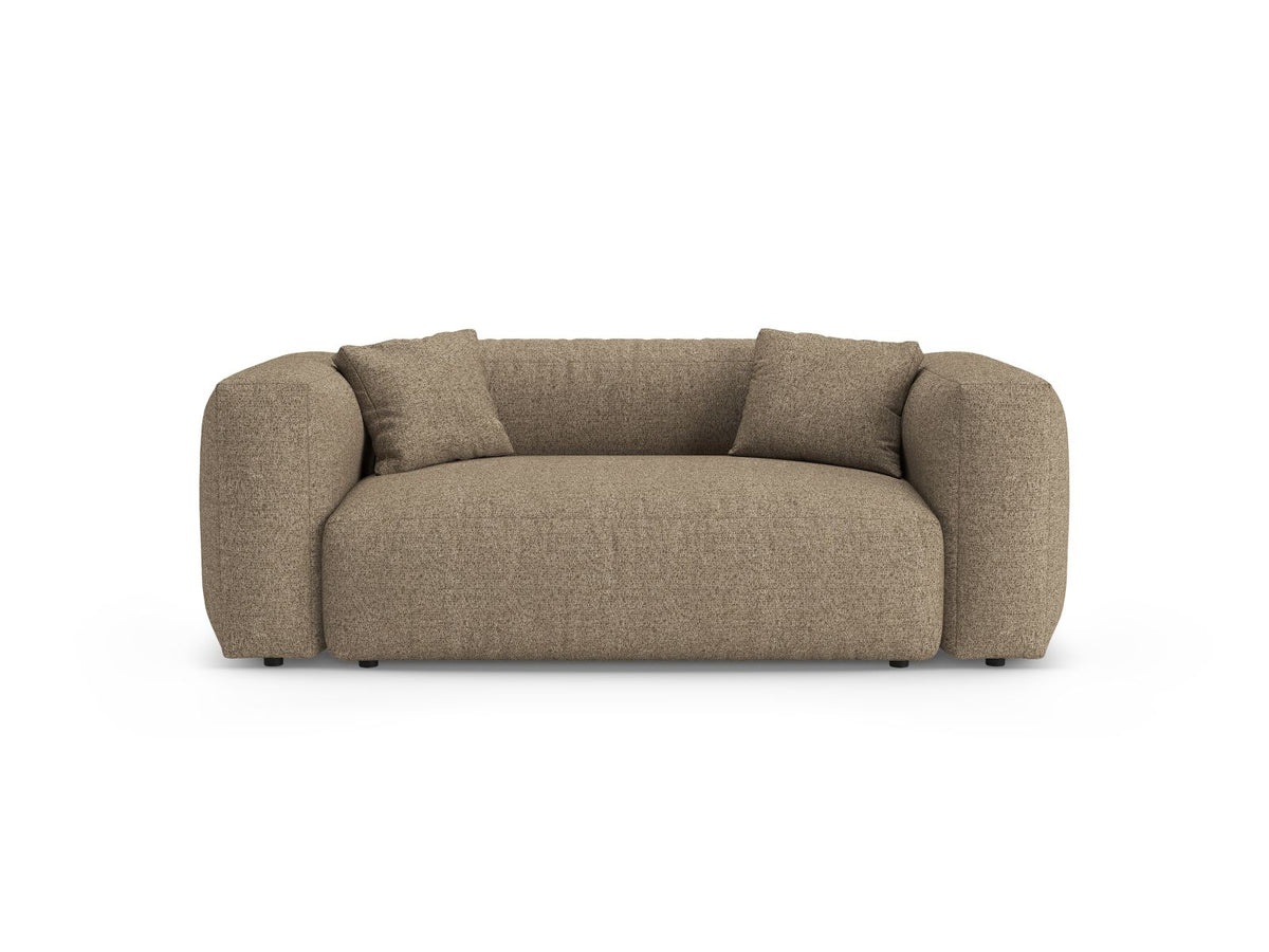 2-Sitzer Sofa Martina in Cappuccino-Monet präsentiert im Onlineshop von KAQTU Design AG. 2er Sofa ist von Micadoni