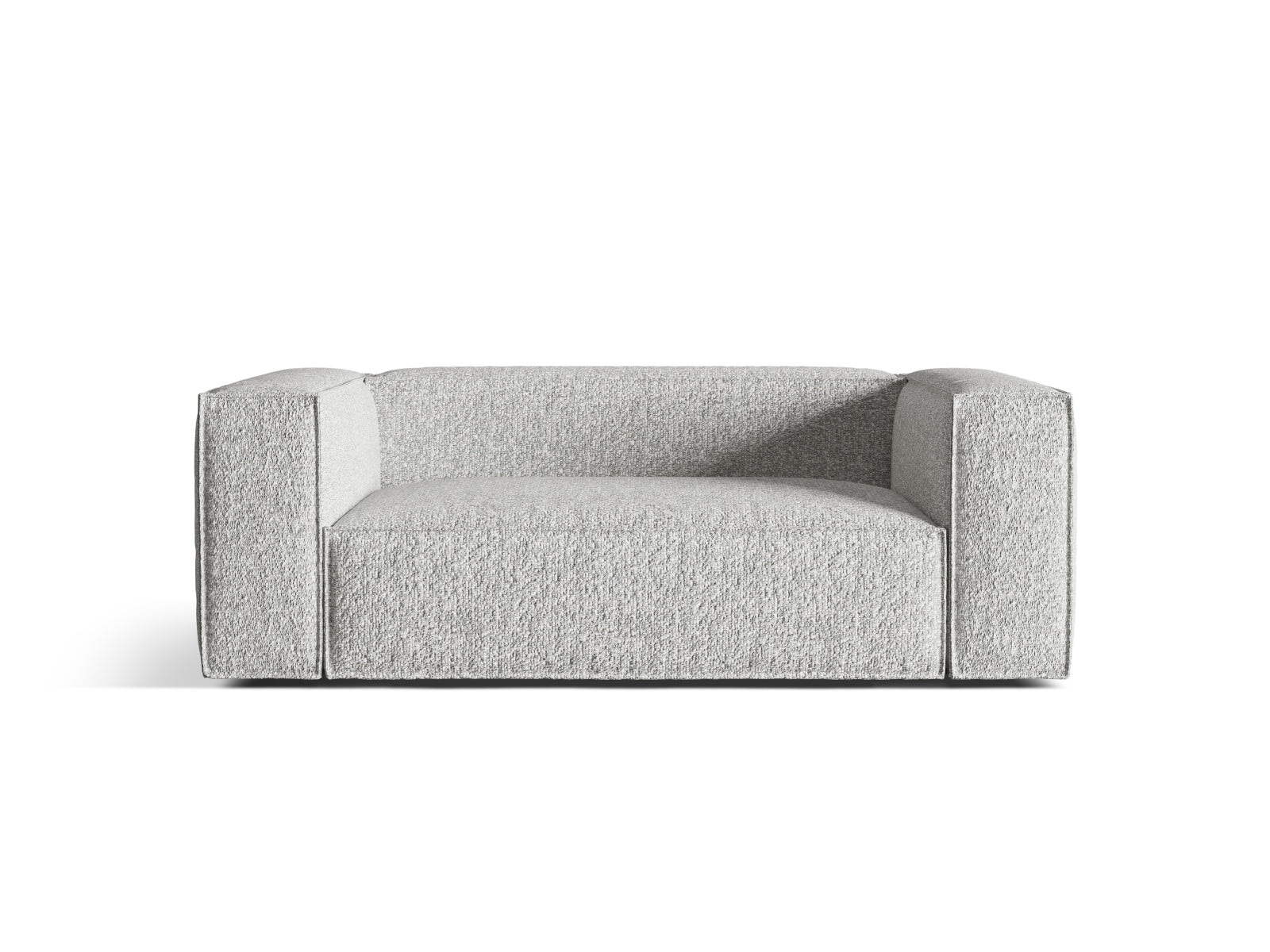 Nuria Sofa 2 Sitzer in Silver-Monet präsentiert im Onlineshop von KAQTU Design AG. Sofa ist von Micadoni