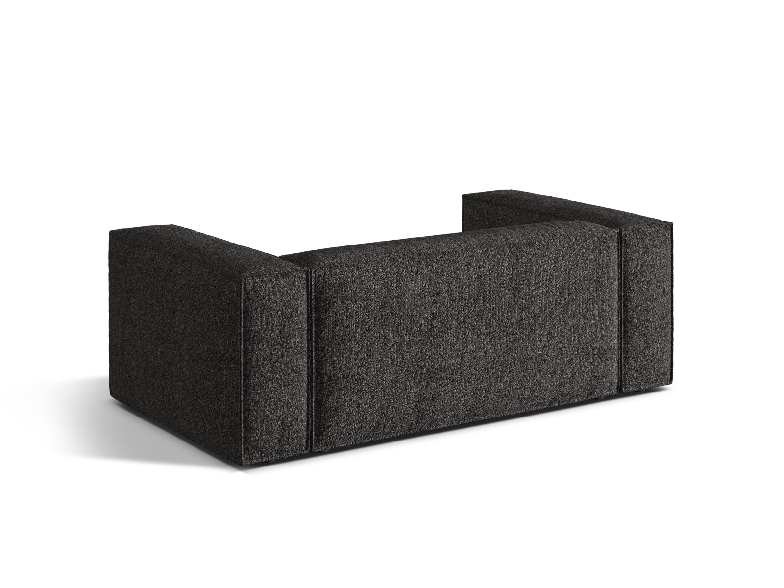 Nuria Sofa 2 Sitzer in Anthracite-Monet präsentiert im Onlineshop von KAQTU Design AG. Sofa ist von Micadoni
