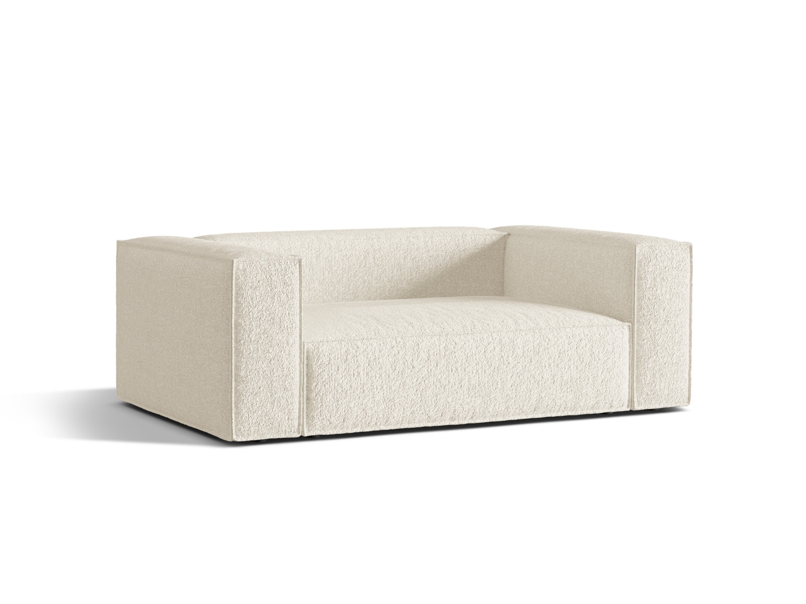 Nuria Sofa 2 Sitzer in Ivory-Monet präsentiert im Onlineshop von KAQTU Design AG. Sofa ist von Micadoni