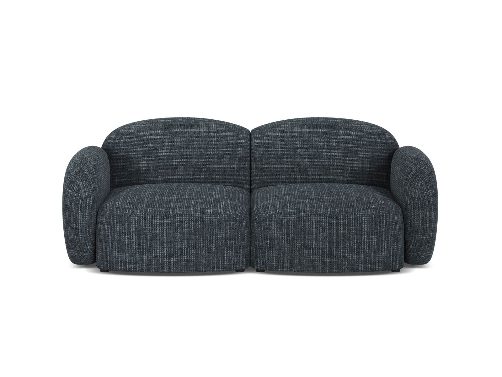 2-Sitzer Sofa Blair in Navy Blue-Baltimore präsentiert im Onlineshop von KAQTU Design AG. 2er Sofa ist von Micadoni