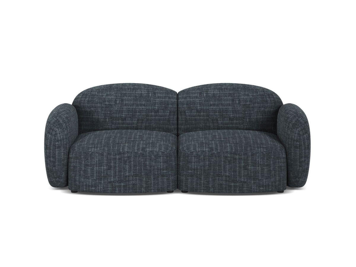 2-Sitzer Sofa Blair in Navy Blue-Baltimore präsentiert im Onlineshop von KAQTU Design AG. 2er Sofa ist von Micadoni