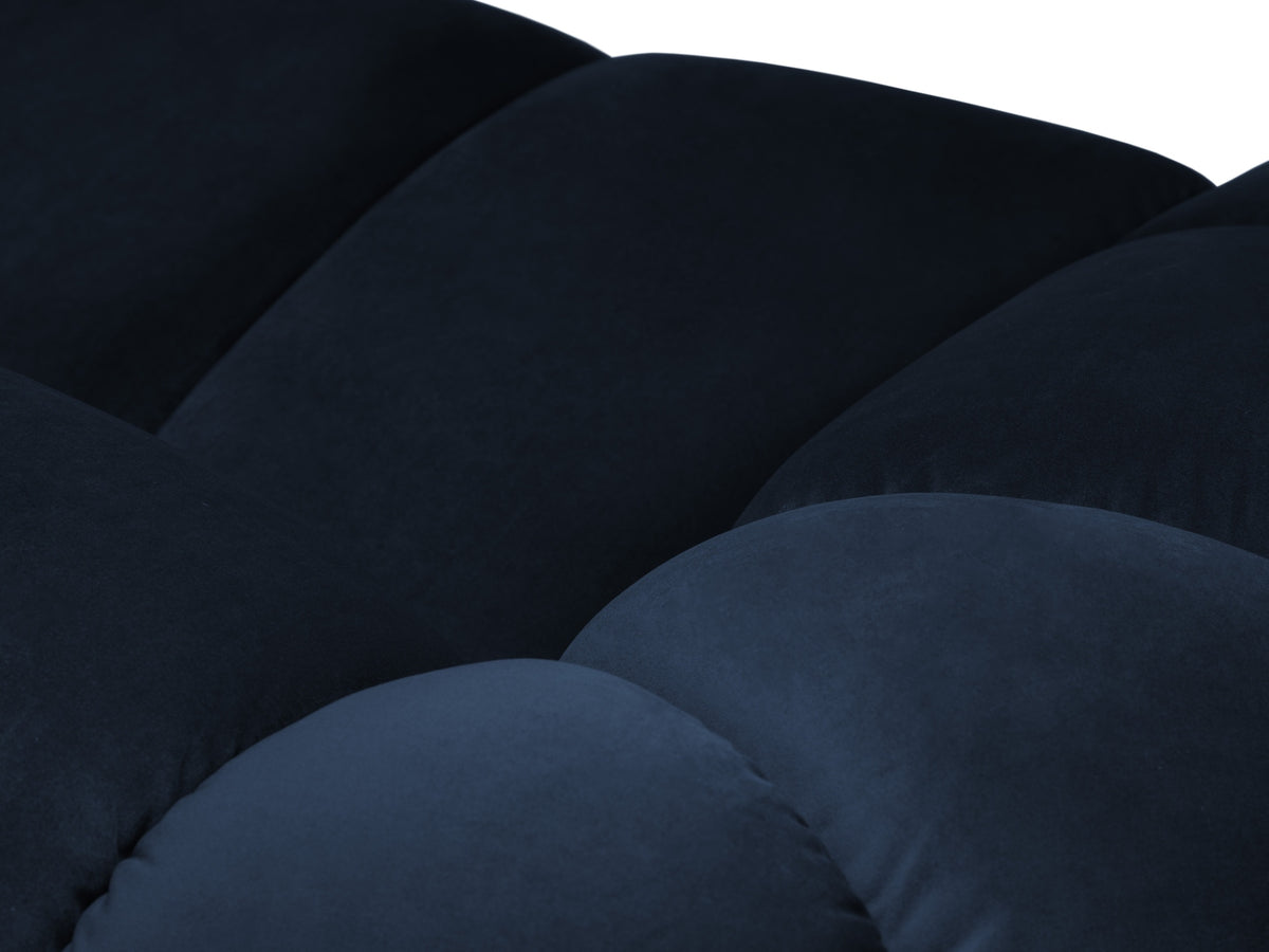 Diana Velour Sofa 2 Sitzer in Royal Blue-Salvador präsentiert im Onlineshop von KAQTU Design AG. 2er Sofa ist von Micadoni