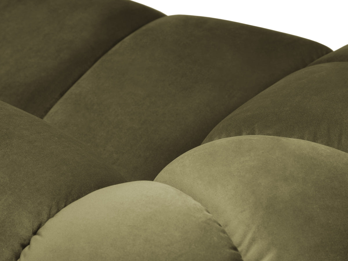 Diana Velour Sofa 2 Sitzer in Green-Salvador präsentiert im Onlineshop von KAQTU Design AG. 2er Sofa ist von Micadoni