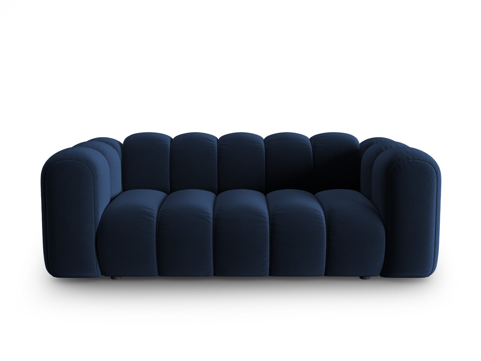 Lupine Velour Sofa 2 Sitzer in Royal Blue präsentiert im Onlineshop von KAQTU Design AG. 2er Sofa ist von Micadoni