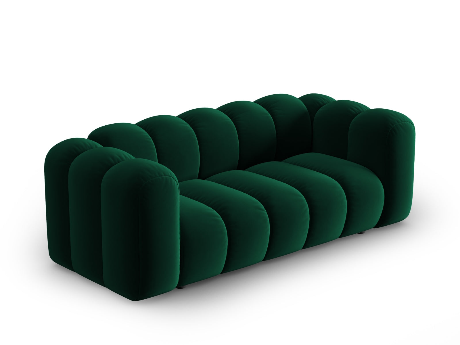 Entdecken Sie das stilvolle Lupine Velour Sofa 2 Sitzer von Micadoni – Komfort und Eleganz für Ihr Zuhause in verschiedenen Farben.