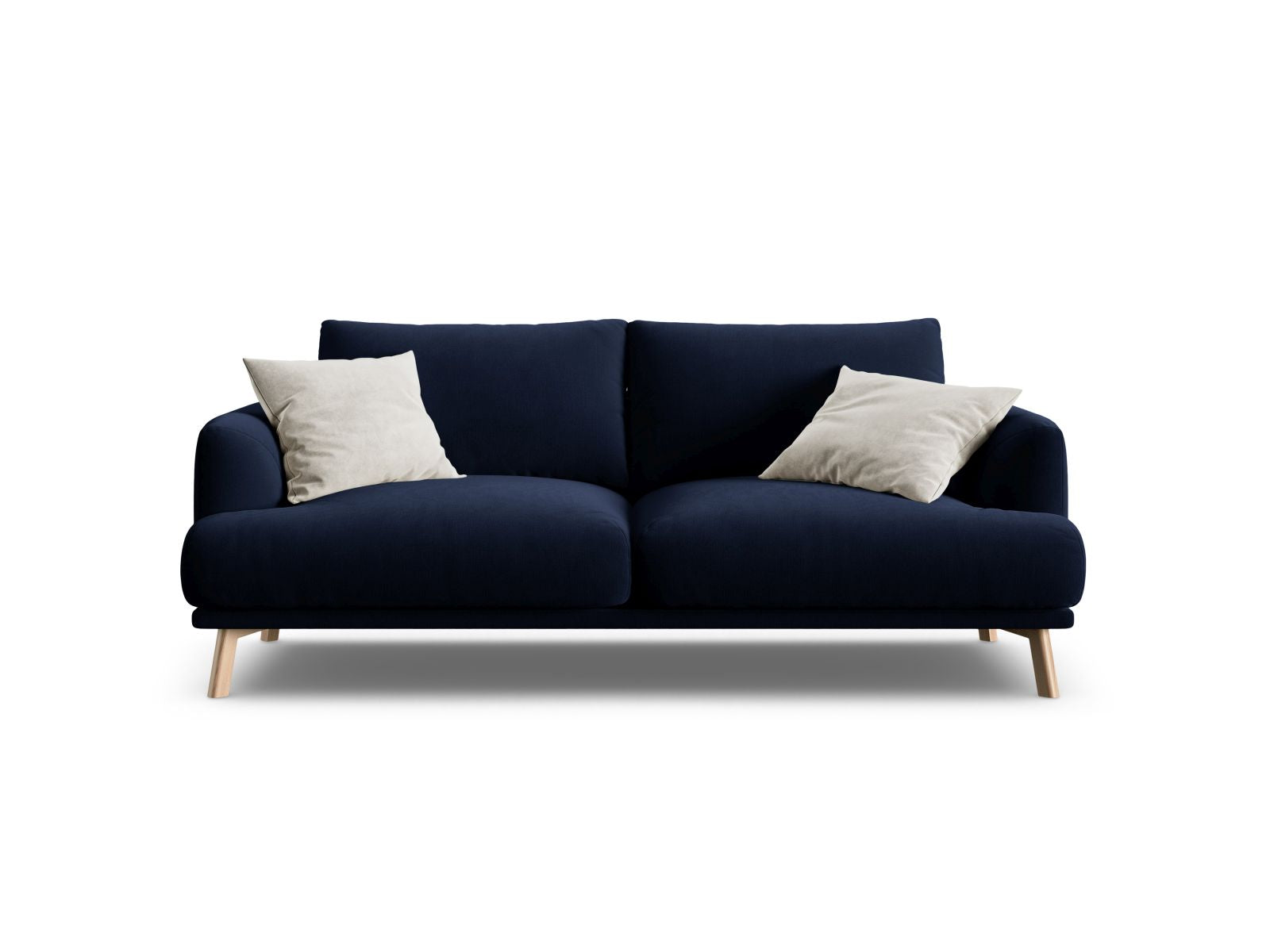2-Sitzer Sofa Naomi in Royal Blue-Salvador präsentiert im Onlineshop von KAQTU Design AG. 2er Sofa ist von Micadoni