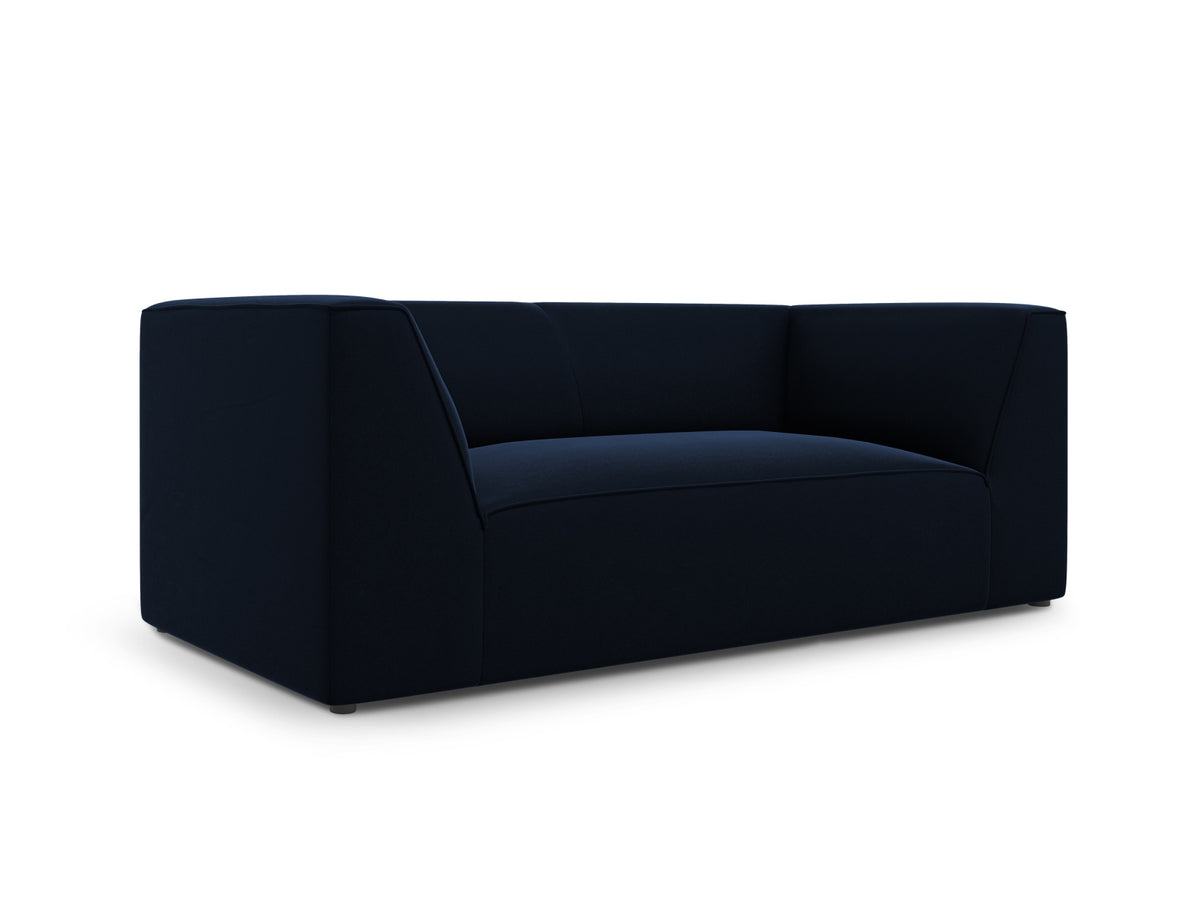 Ruby Velour Sofa 2 Sitzer in Royal Blue-Salvador präsentiert im Onlineshop von KAQTU Design AG. 2er Sofa ist von Micadoni