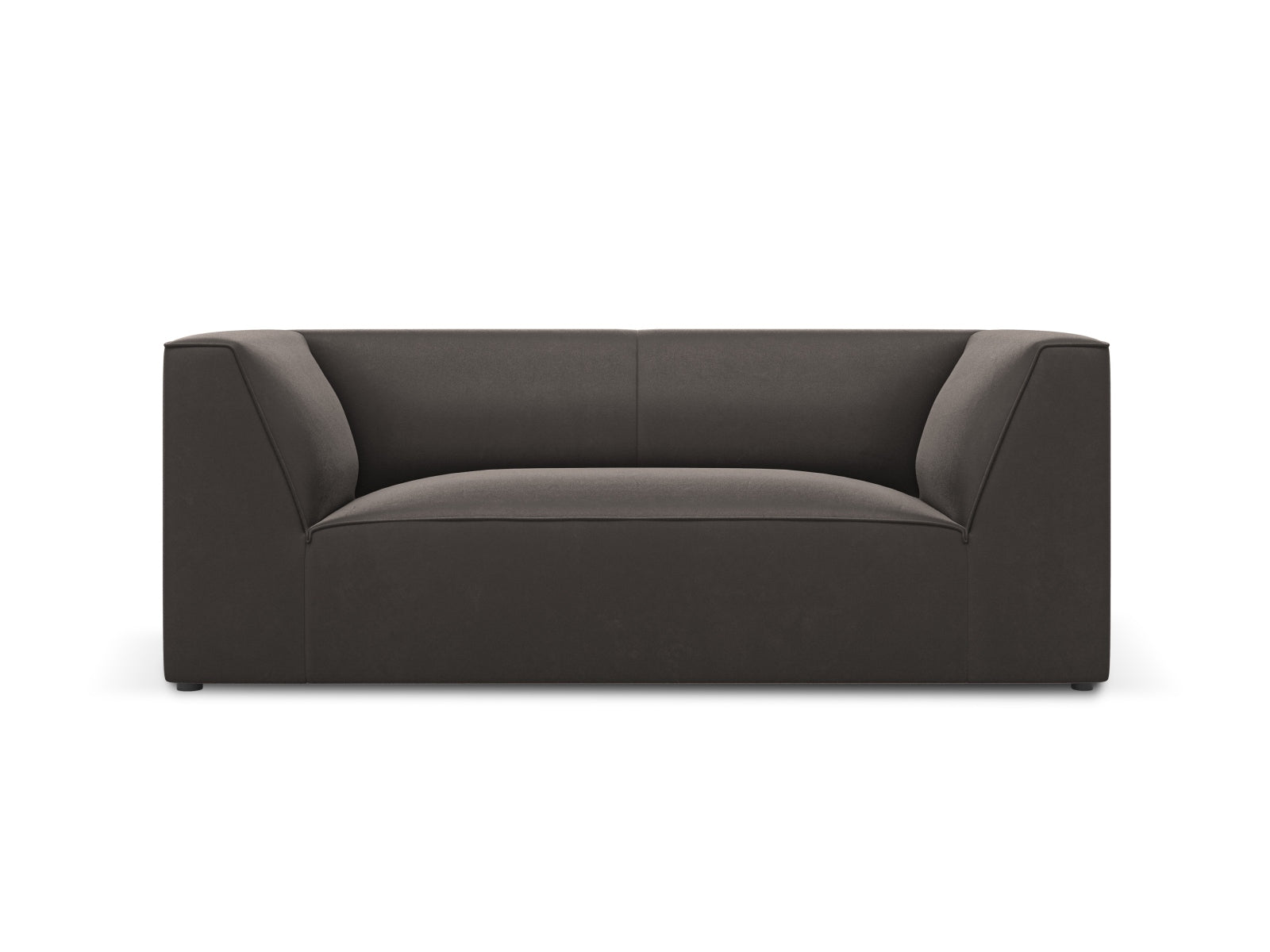 Ruby Velour Sofa 2 Sitzer in Dark Grey präsentiert im Onlineshop von KAQTU Design AG. 2er Sofa ist von Micadoni