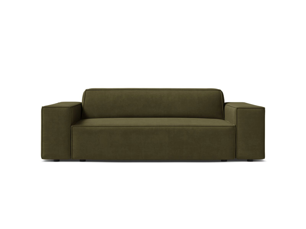 2-Sitzer Sofa Jodie in Green-Bluvel präsentiert im Onlineshop von KAQTU Design AG. 2er Sofa ist von Micadoni