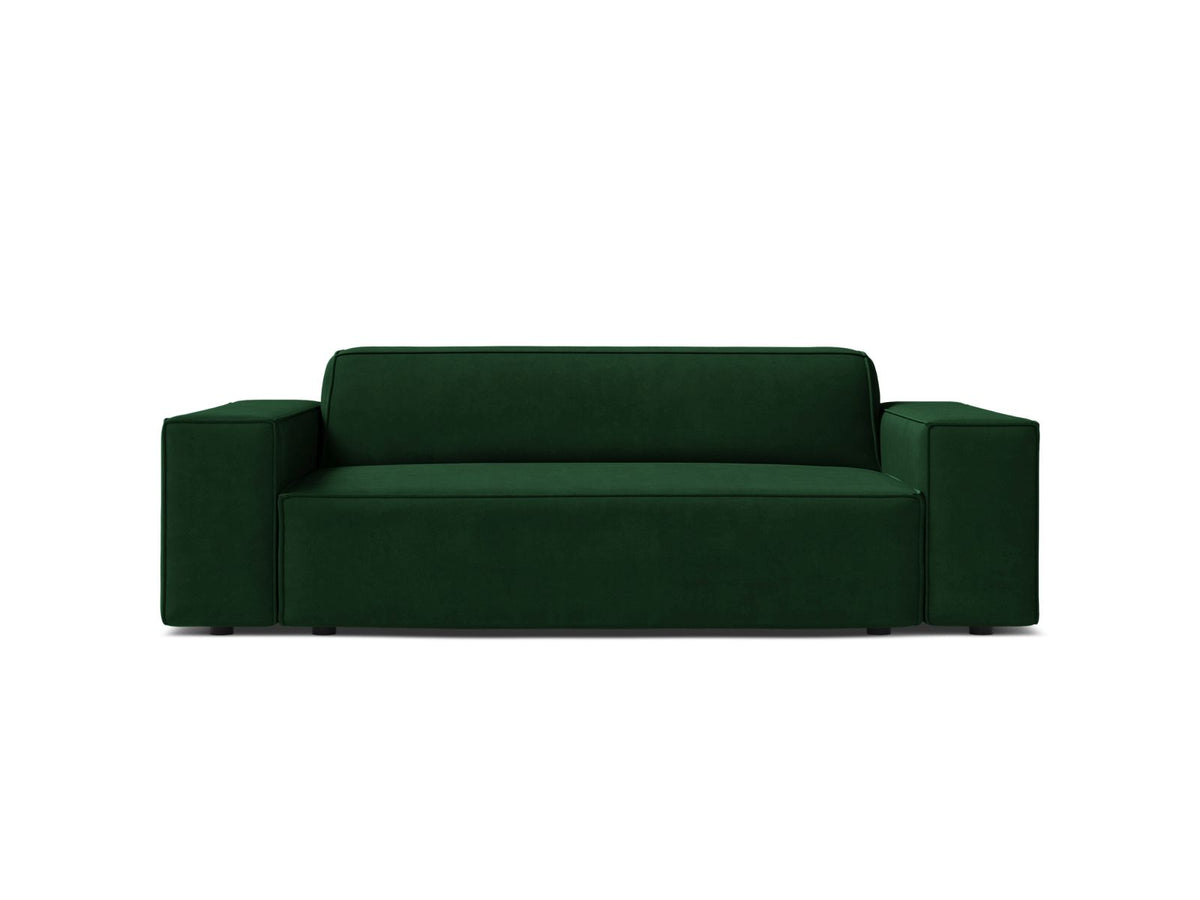 2-Sitzer Sofa Jodie in Bottle Green-Bluvel präsentiert im Onlineshop von KAQTU Design AG. 2er Sofa ist von Micadoni
