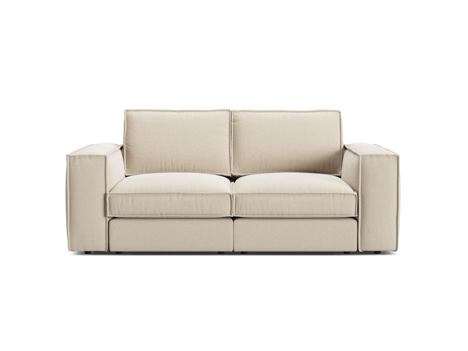 2-Sitzer Modular Sofa Pola in Beige-Babel präsentiert im Onlineshop von KAQTU Design AG. 2er Sofa ist von Micadoni