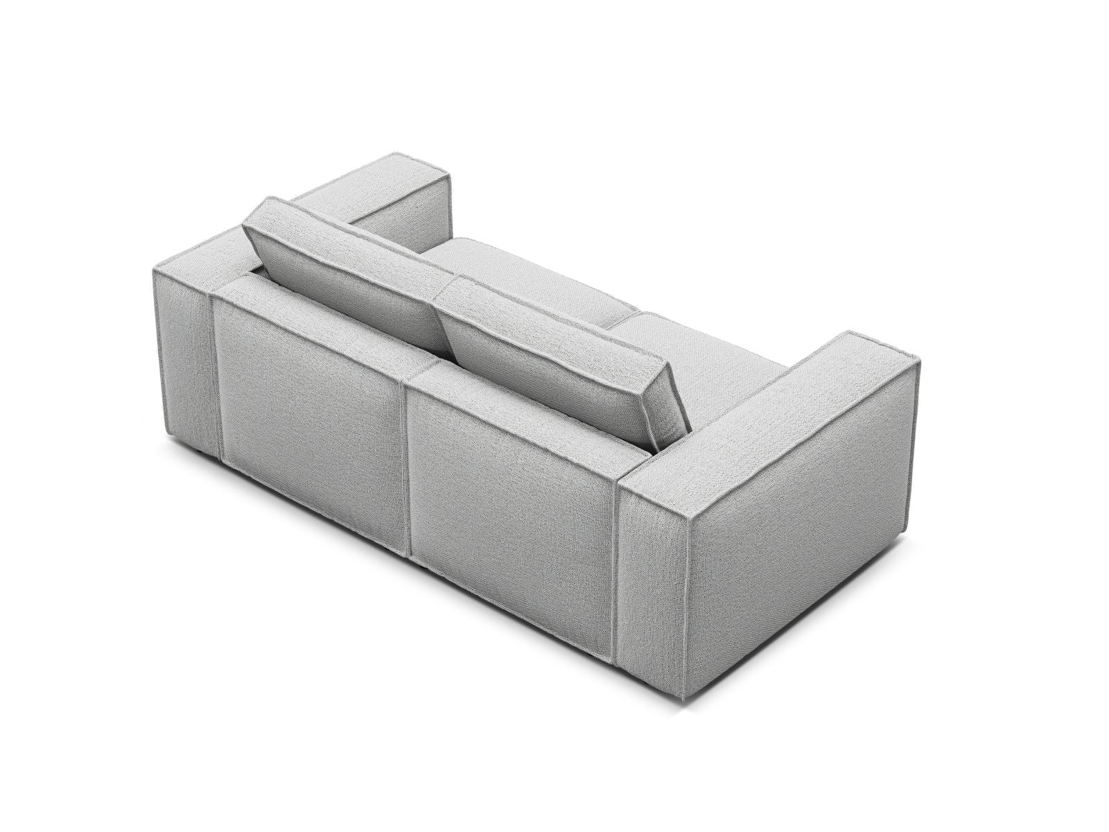 Elegantes 2-Sitzer Sofa Pola in modernem Design, ideal für stilvolle Wohnräume und entspannte Abende, erhältlich bei KAQTU.
