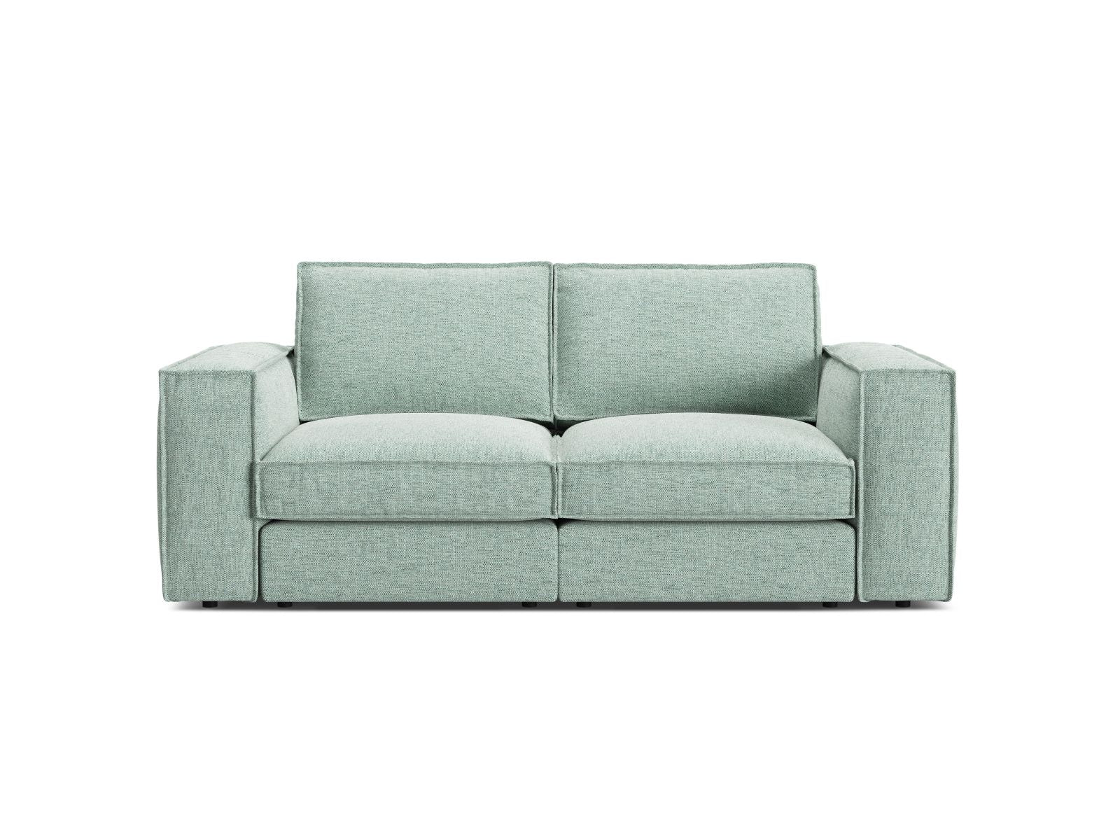 2-Sitzer Modular Sofa Pola in Mint-Babel präsentiert im Onlineshop von KAQTU Design AG. 2er Sofa ist von Micadoni