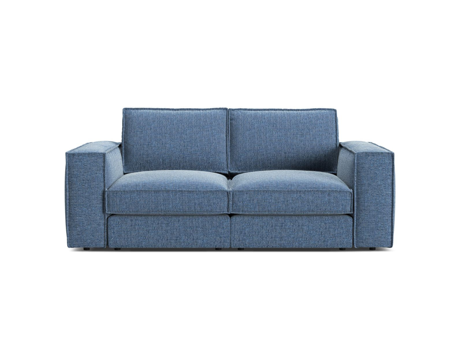 2-Sitzer Modular Sofa Pola in Dark Blue-Babel präsentiert im Onlineshop von KAQTU Design AG. 2er Sofa ist von Micadoni
