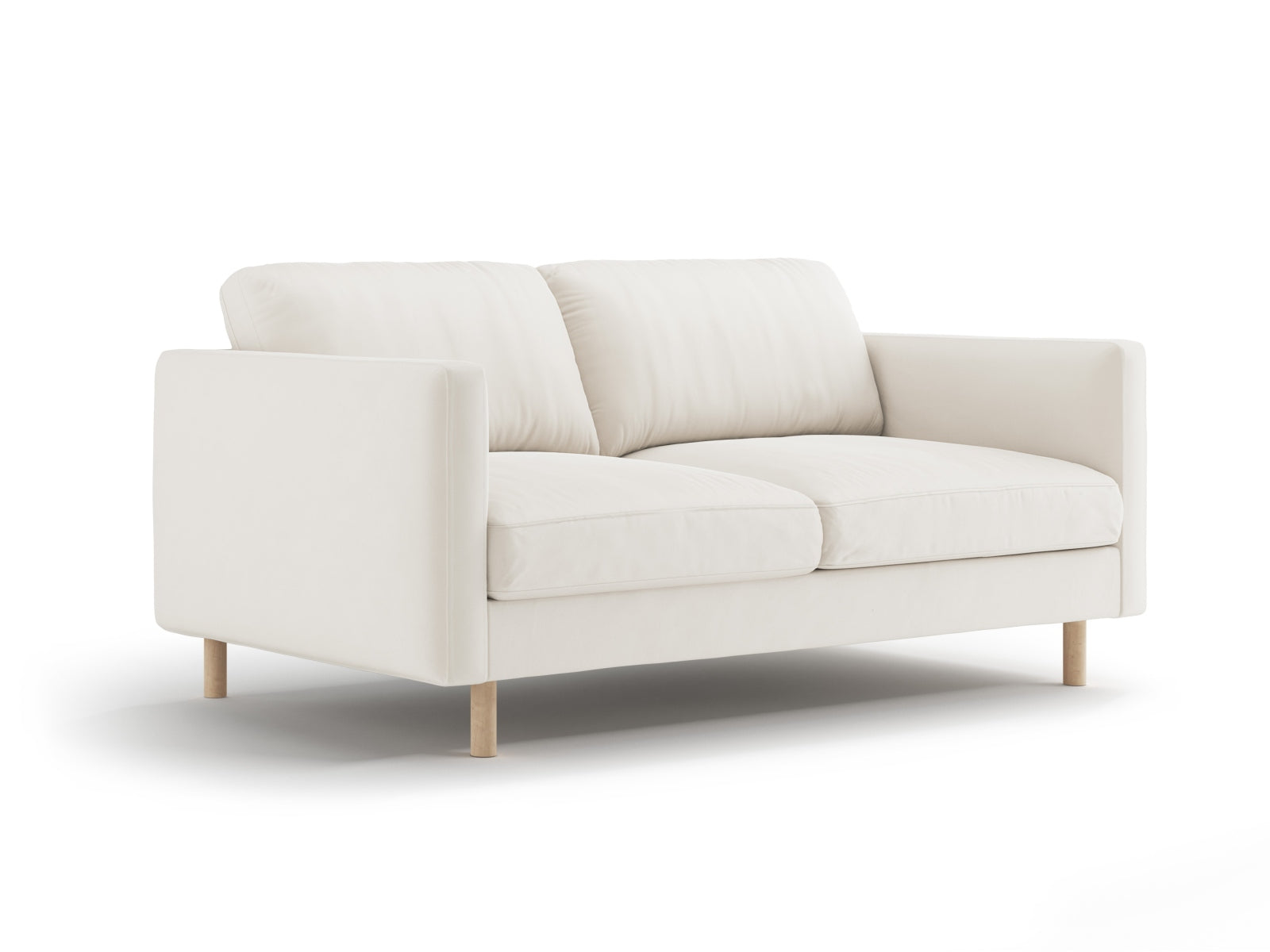 Entdecken Sie das Eden Velour Sofa 2-Sitzer von Micadoni: Hochwertiges Velours, modernes Design und optimaler Komfort für Ihr Zuhause.