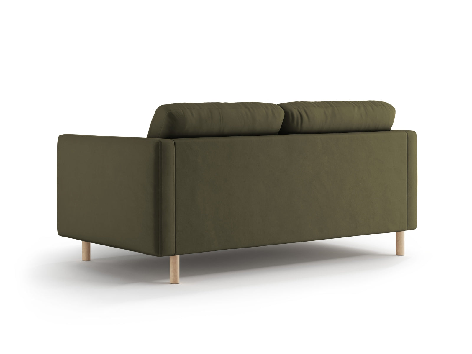 Erleben Sie das Eden Velour Sofa 2-Sitzer von Micadoni: Stilvolles Velours, elegantes Design und hervorragender Sitzkomfort für Ihr Wohnzimmer.