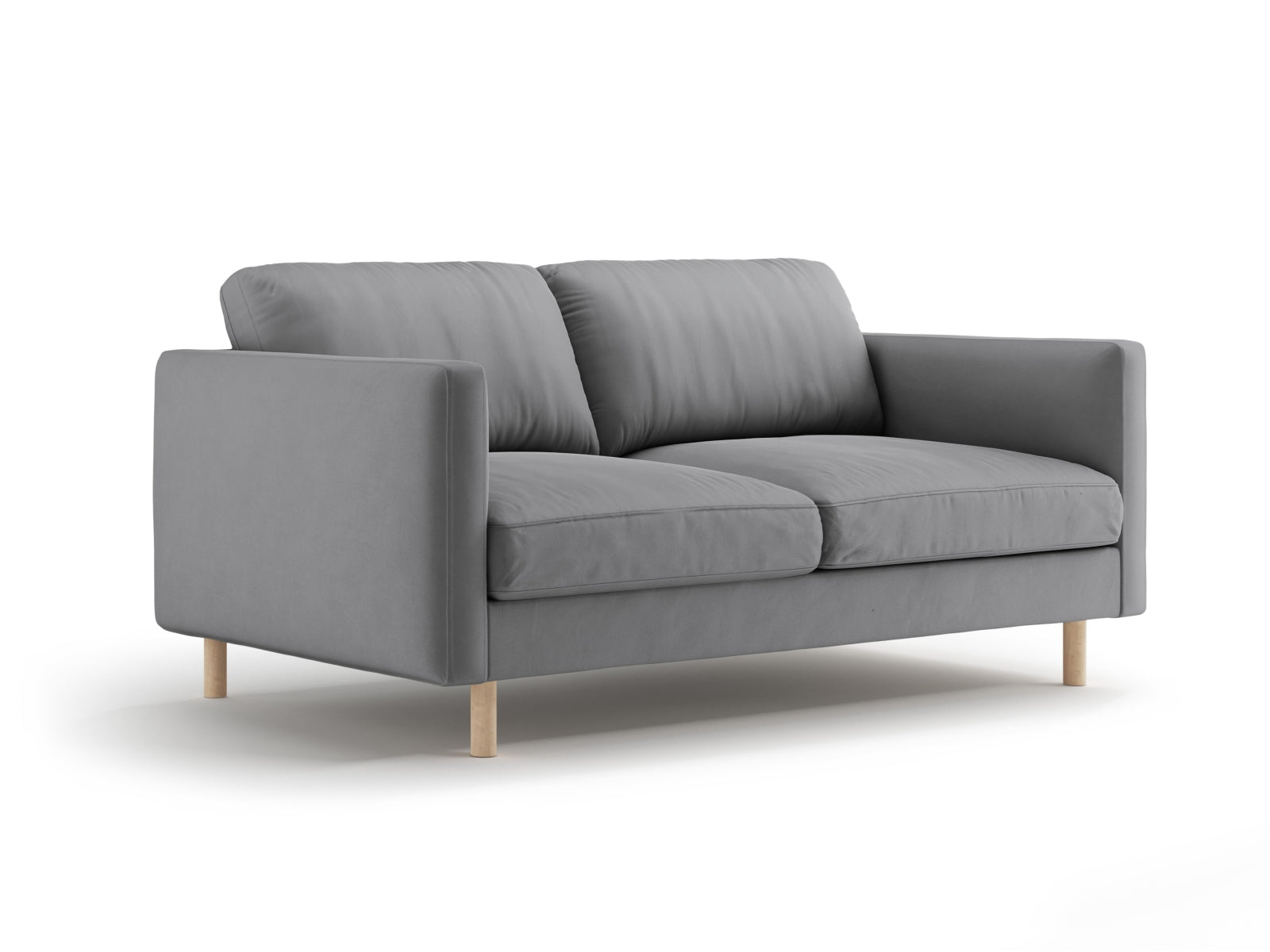 Entdecken Sie das Eden Velour Sofa 2-Sitzer von Micadoni: Hochwertiges Velours, modernes Design und optimaler Komfort für Ihr Zuhause.
