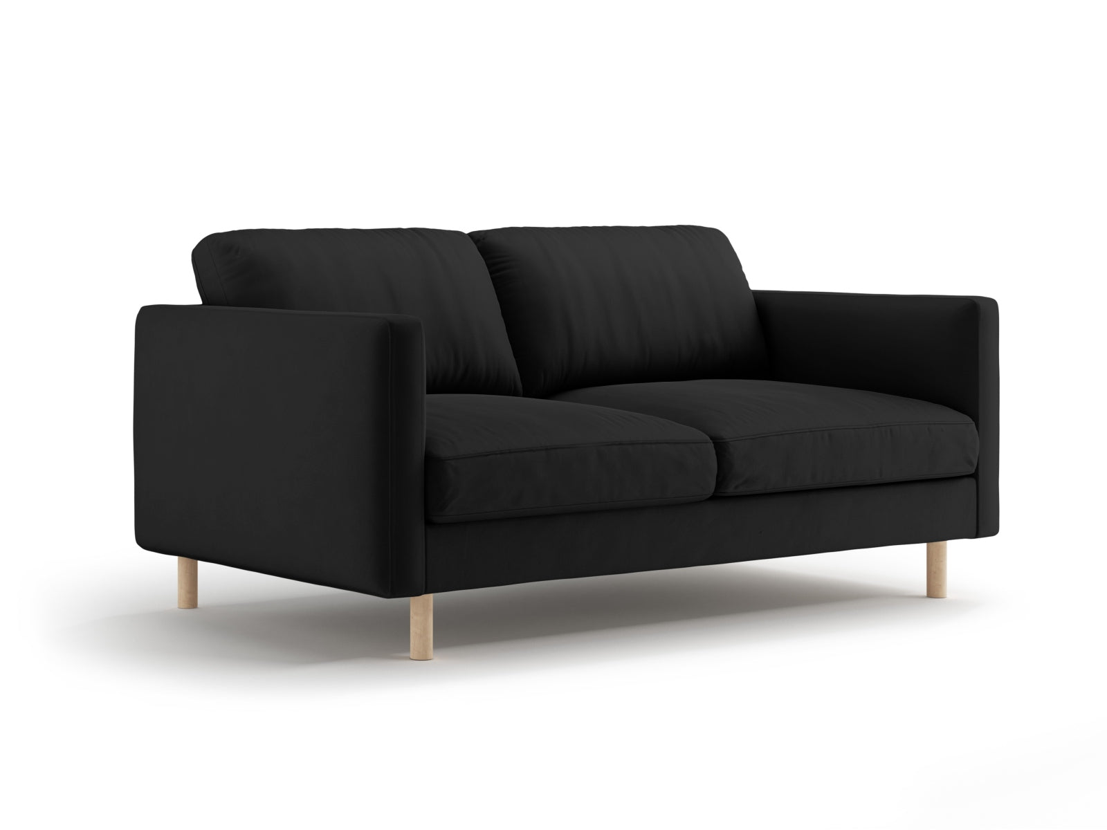 Entdecken Sie das Eden Velour Sofa 2-Sitzer von Micadoni: Hochwertiges Velours, modernes Design und optimaler Komfort für Ihr Zuhause.