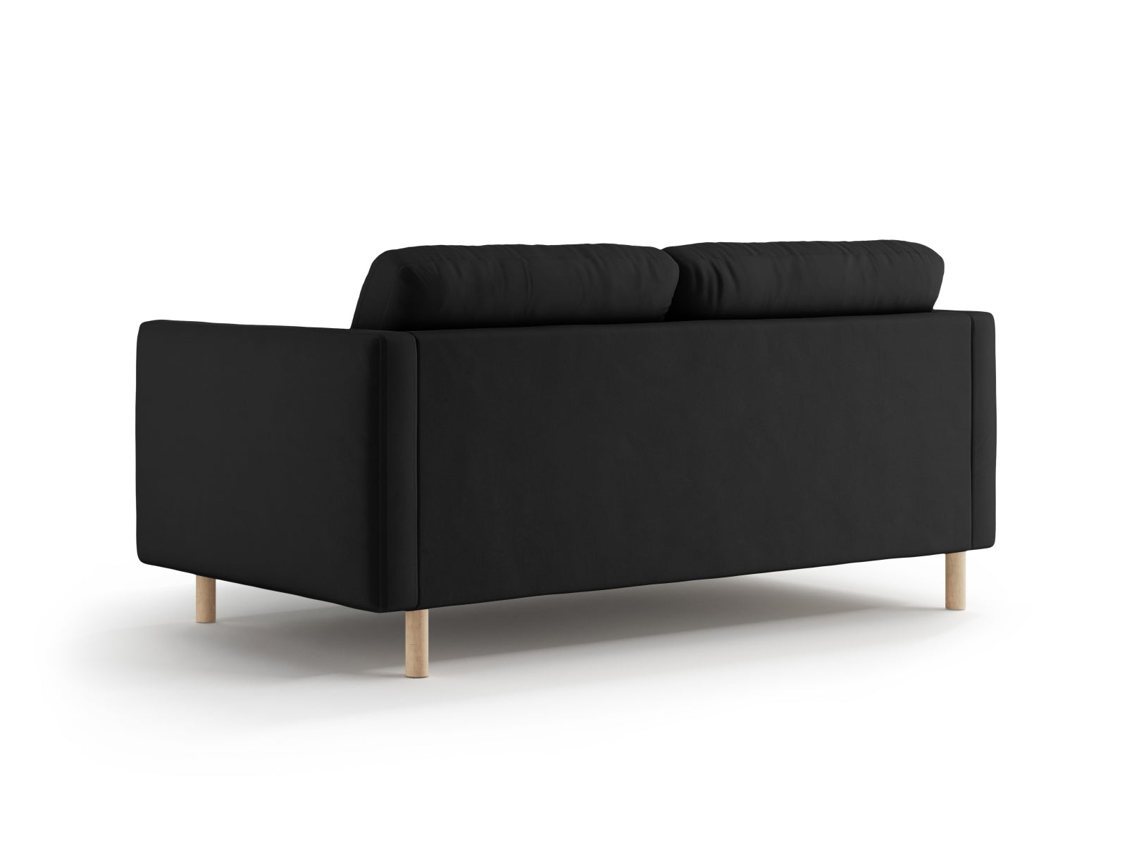 Erleben Sie das Eden Velour Sofa 2-Sitzer von Micadoni: Stilvolles Velours, elegantes Design und hervorragender Sitzkomfort für Ihr Wohnzimmer.