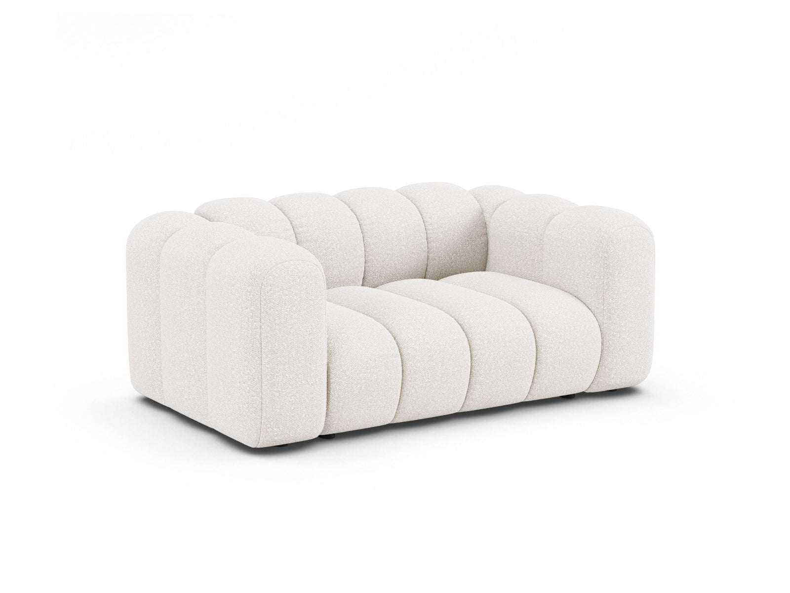 Elegantes Lupine Modular Sofa 2 Sitzer in stilvollem Weiß, ideal für moderne Wohnräume, präsentiert von Micadoni.