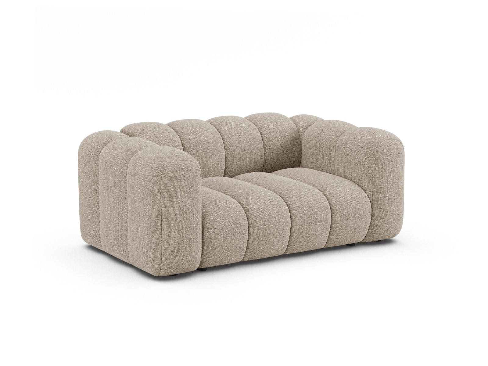 Elegantes Lupine Modular Sofa für zwei Personen in stilvollem Dunkelbeige, ideal für moderne Wohnräume und gemütliche Abende.