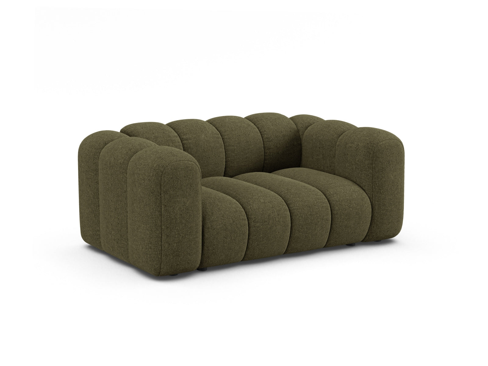 Elegantes Lupine Modular Sofa 2 Sitzer in der Farbe Green-Eden, ideal für stilvolle Wohnräume, präsentiert von Micadoni.