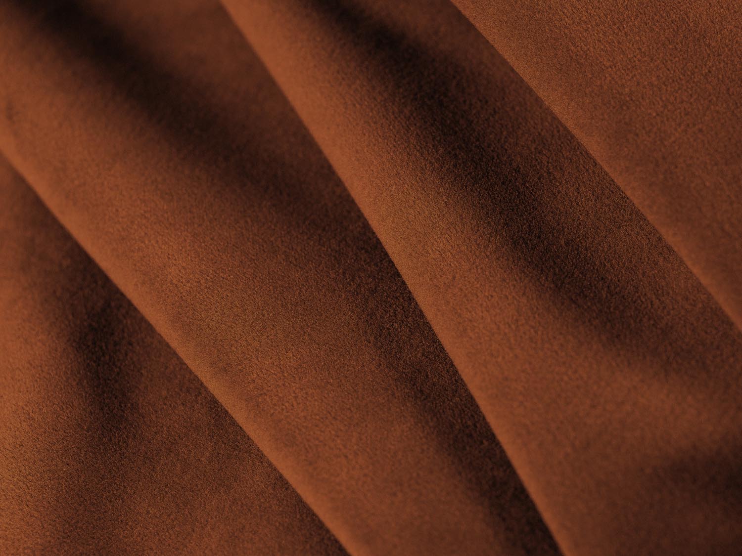 Elegantes 2-Sitzer Sofa Lupine in warmem Terracotta, ideal für stilvolle Wohnräume und entspannte Stunden von Micadoni.
