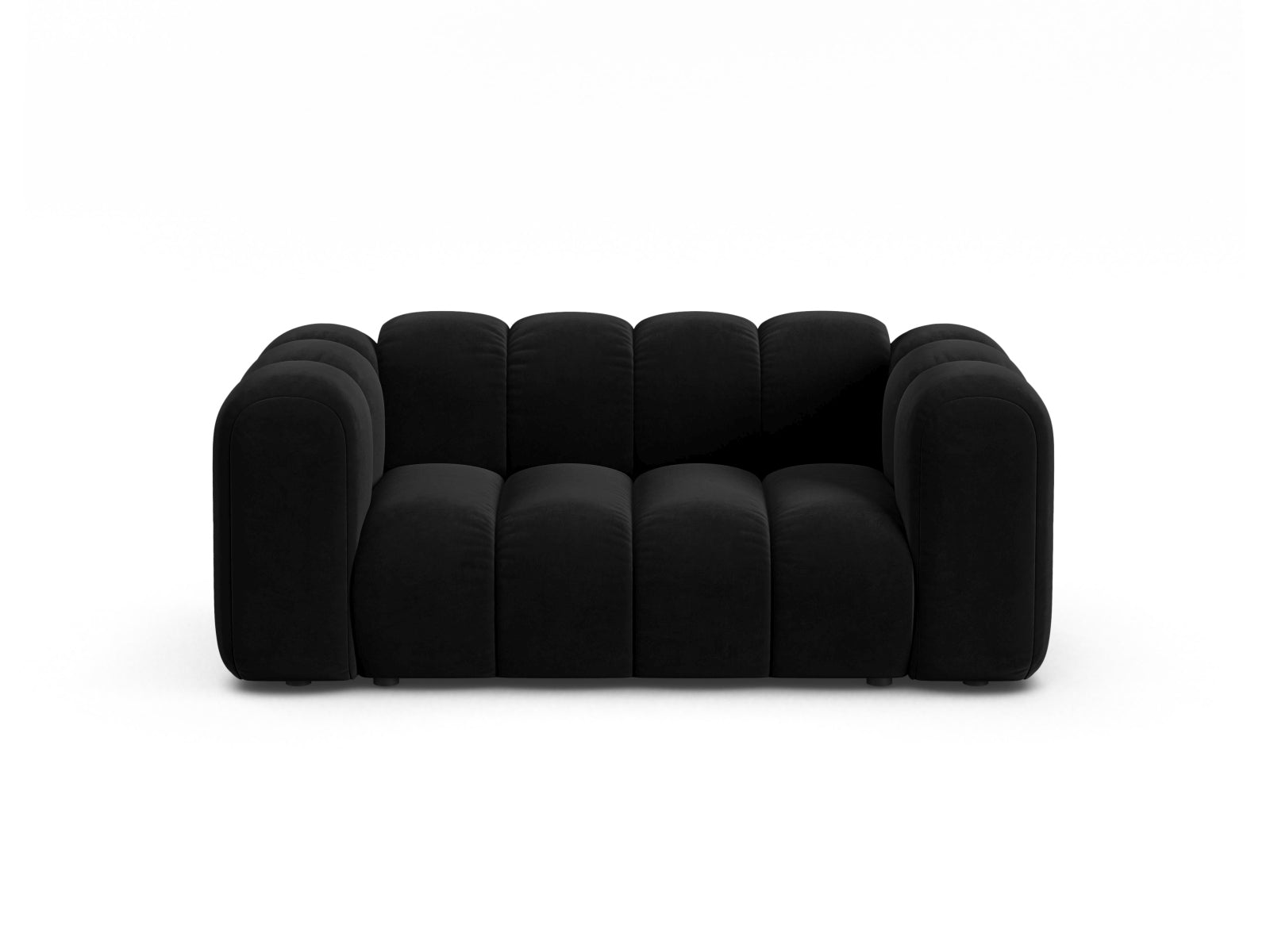 Lupine Modular Sofa 2 Sitzer in Black-Salvador präsentiert im Onlineshop von KAQTU Design AG. 2er Sofa ist von Micadoni