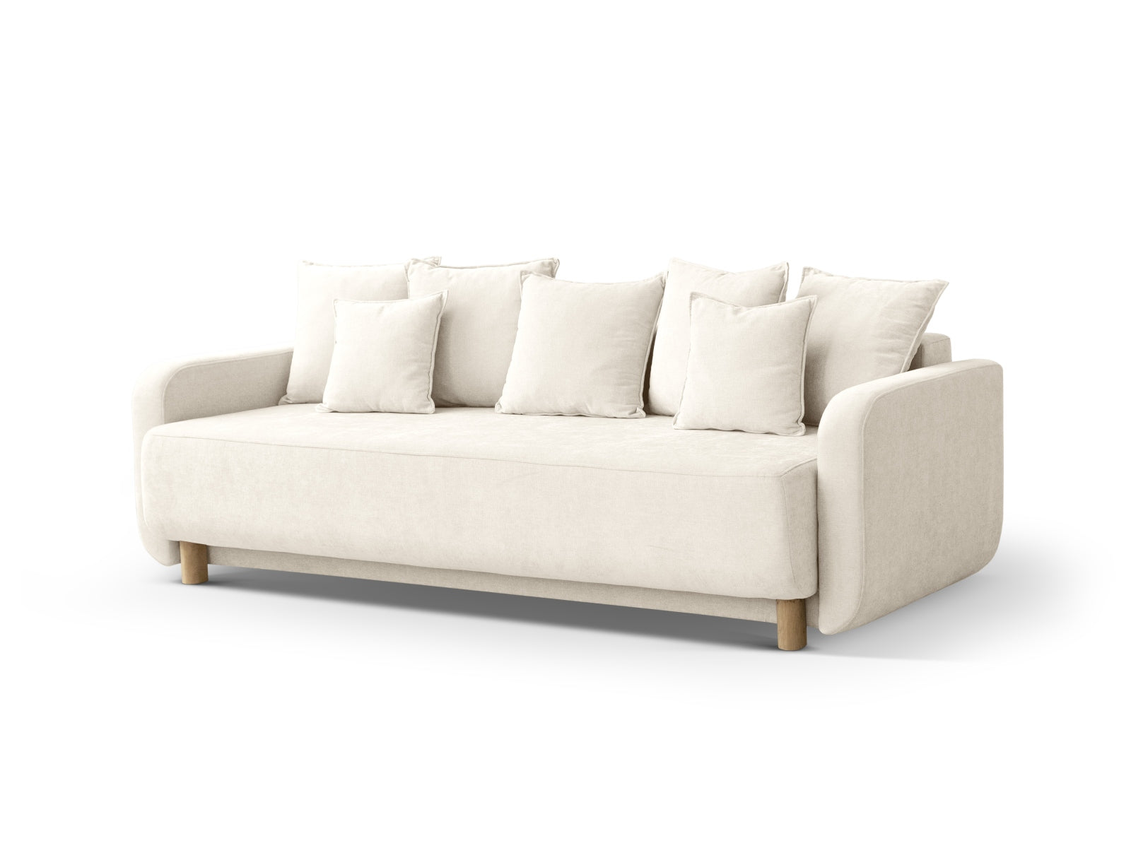 Erleben Sie das Elen Sofa V2 von Micadoni: stilvolles 3-Sitzer Sofa mit cleverer Schlaffunktion und grosszügigem Stauraum – ideal für jedes Wohnzimmer!